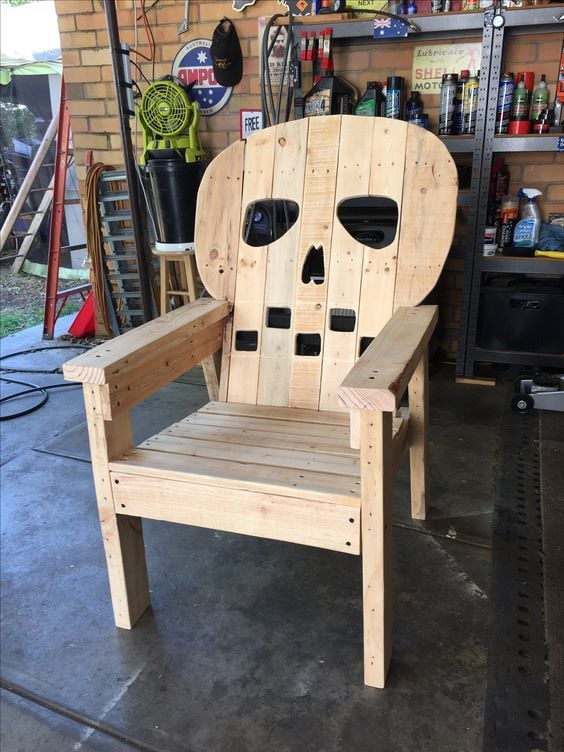 Skull adirondack 2024 chair